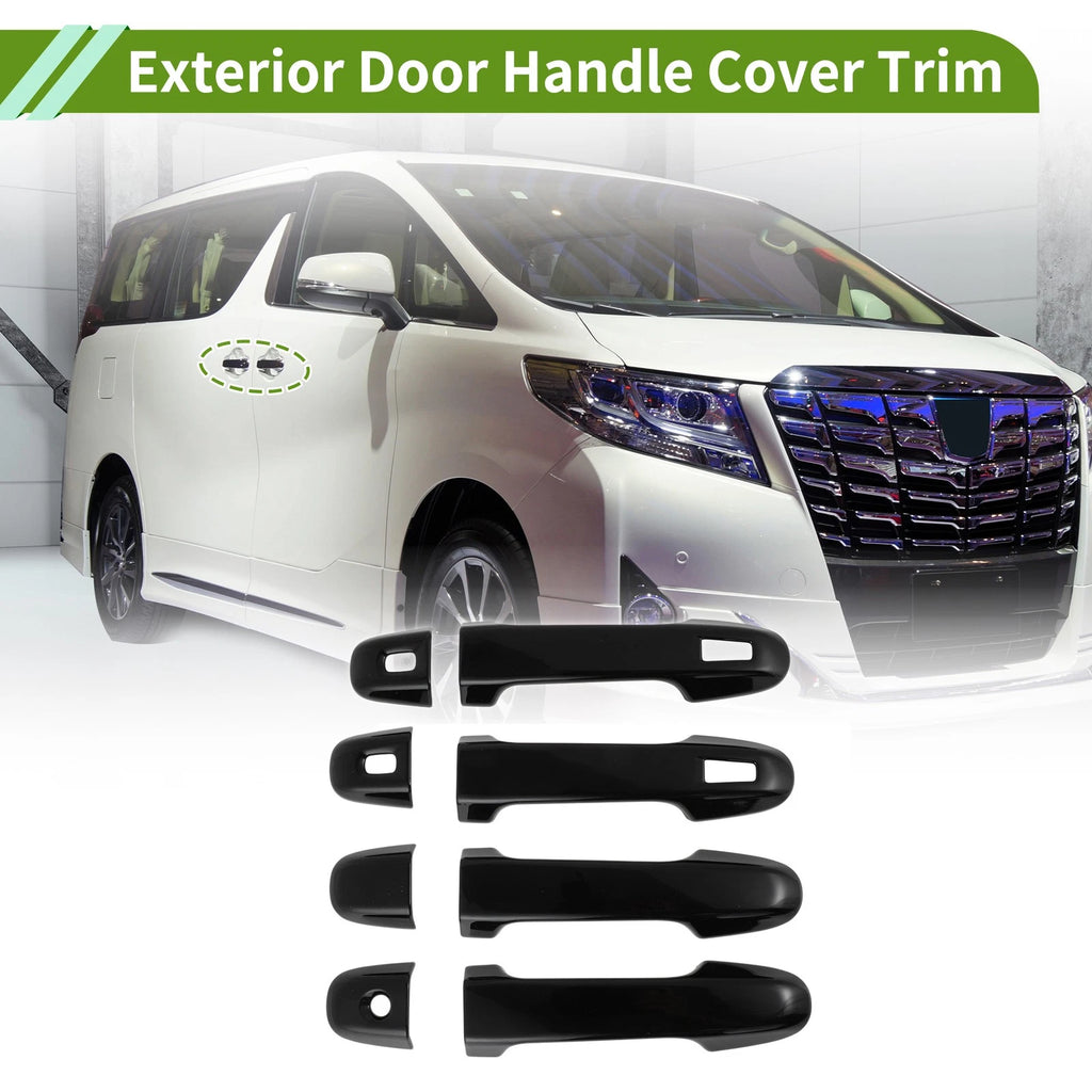 Exterior Door Handle Cover Trim Replacement for Toyota Alphard (2015–2021)