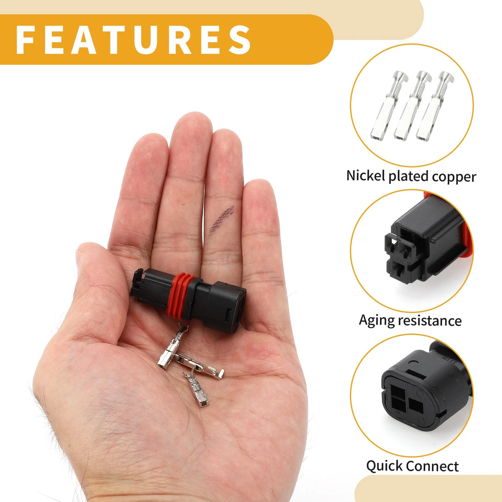 3 Pin Speed Sensor Socket Connector Plug for Renault Clio (1993–2023)