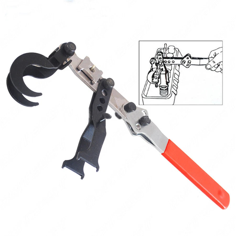 Valve Spring Compressor Dual Hook For OHV Engine Vehicle Service Tool Lever Type