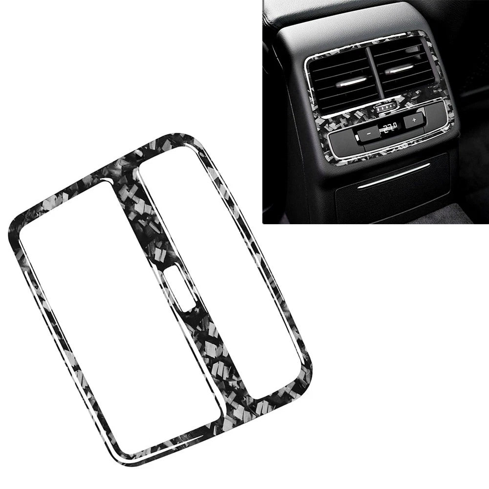 Interior Rear Air Vent Outlet Panel Cover Trim For Audi A4 B9 S4 RS4 A5 S5