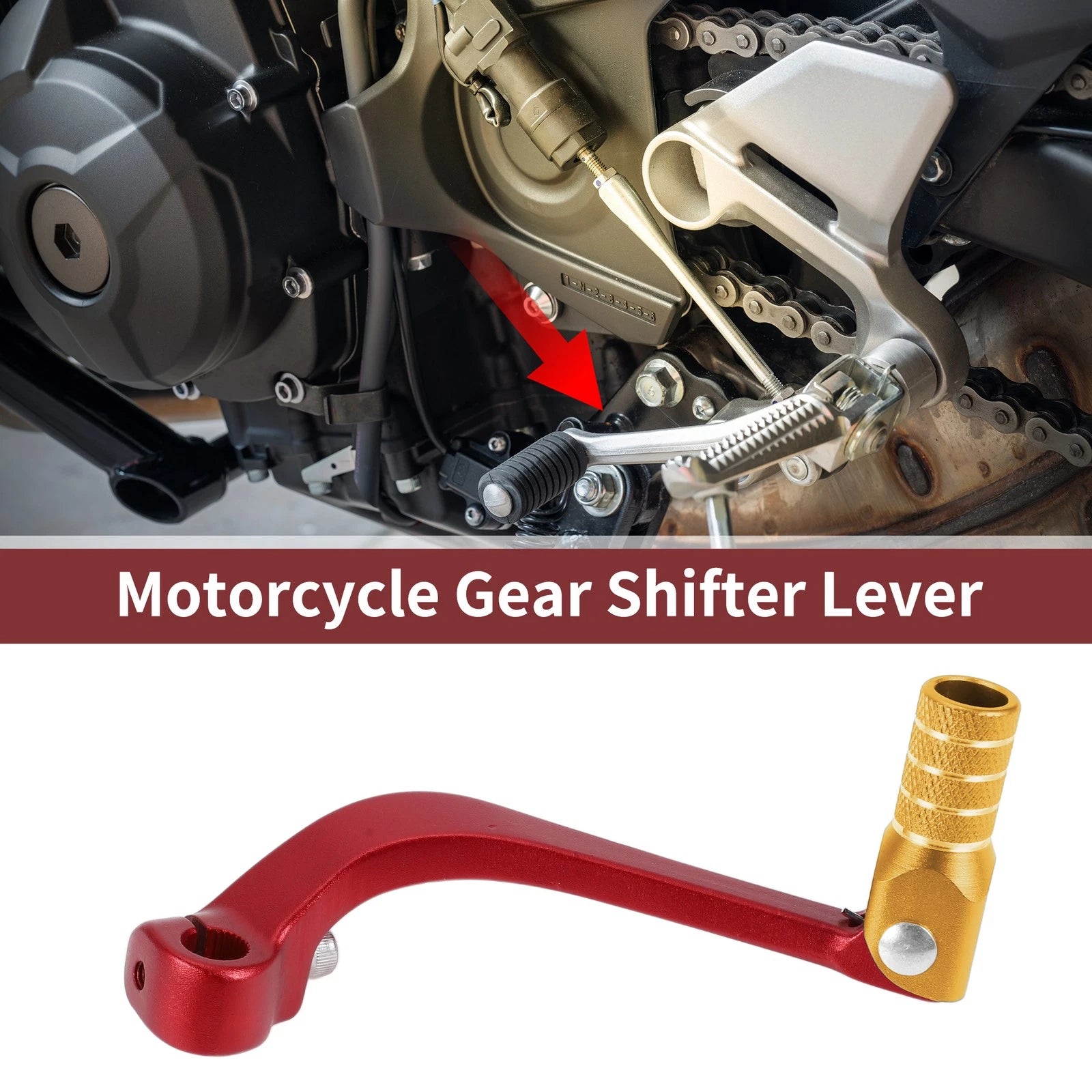 Folding Gear Shifter Lever Replacement for Honda CRF110F (2013–2018)