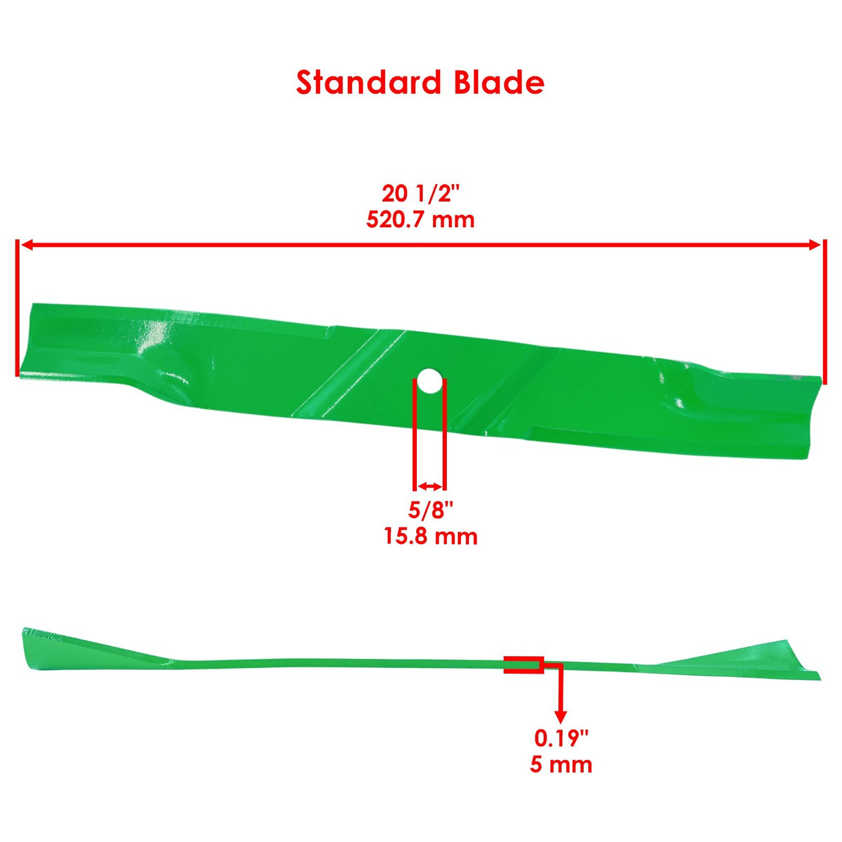 60 Inch Standard Deck Blade Replacement for Dixie Chopper Classic (2005–2006)
