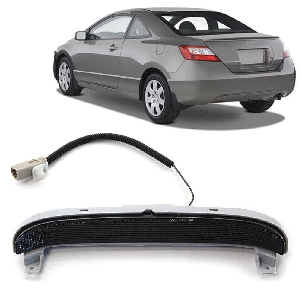 High Mounted 3rd Brake Light for Honda Civic EX Coupe (2006–2011) Black