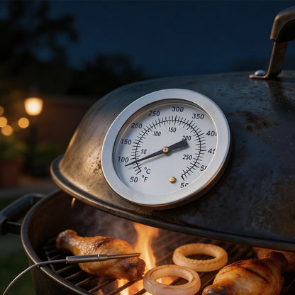 Stainless Steel Meat Thermometer for BBQ Oven Cooker