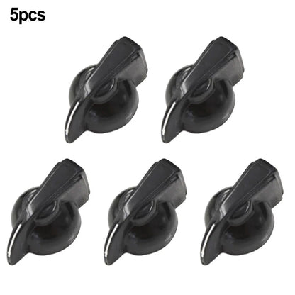 Set of 5 Bakelite Potentiometer Knobs for 6mm Shaft Hole Dia