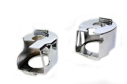 Chrome Switch Housing Cover for Kawasaki Vulcan 1500 1600 (1999–2008)