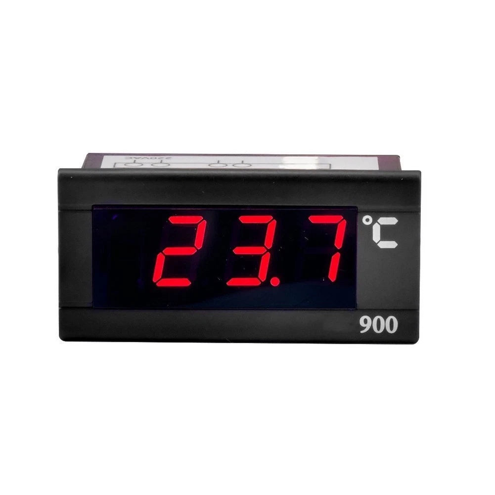 Digital Panel Thermometer for 220V Applications (58.4X25.7mm Mount)