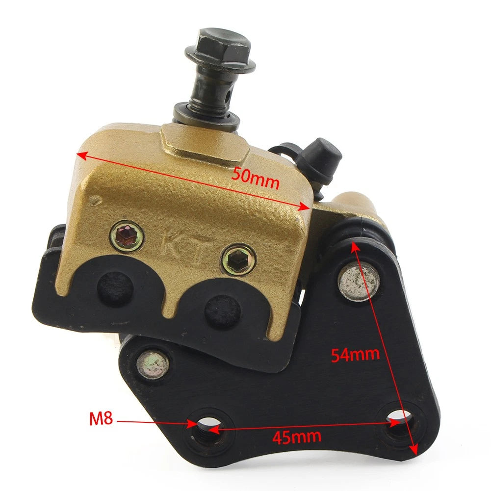 Hydraulic Master Cylinder Brake Caliper System + Pads for Apollo 110cc 125cc