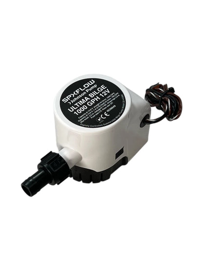 Johnson Pump Ultima Bilge Pump 1000GPH 12V for Marine Applications