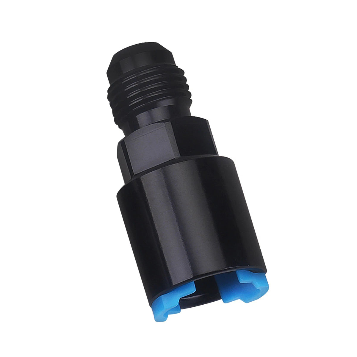 Fuel Rail Line Adapter for GM LS1/LS3 (2001–2015) - Black/Blue
