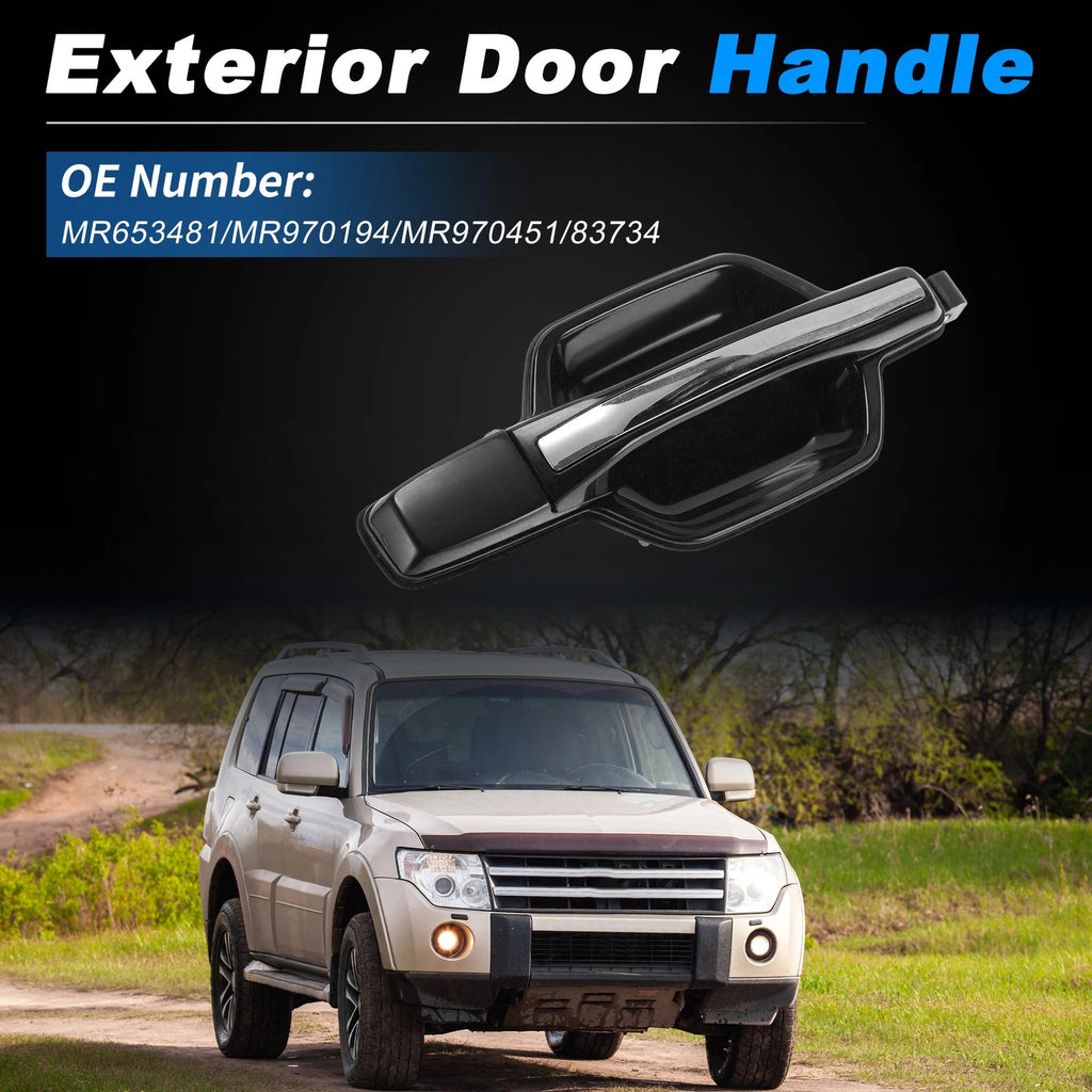 Rear Right Exterior Door Handle Replacement for Mitsubishi Montero (2001–2006)
