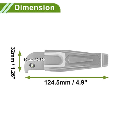 Foot Pegs for Yamaha T-Max 530 (2012–2019) Silver Tone 1 Pair