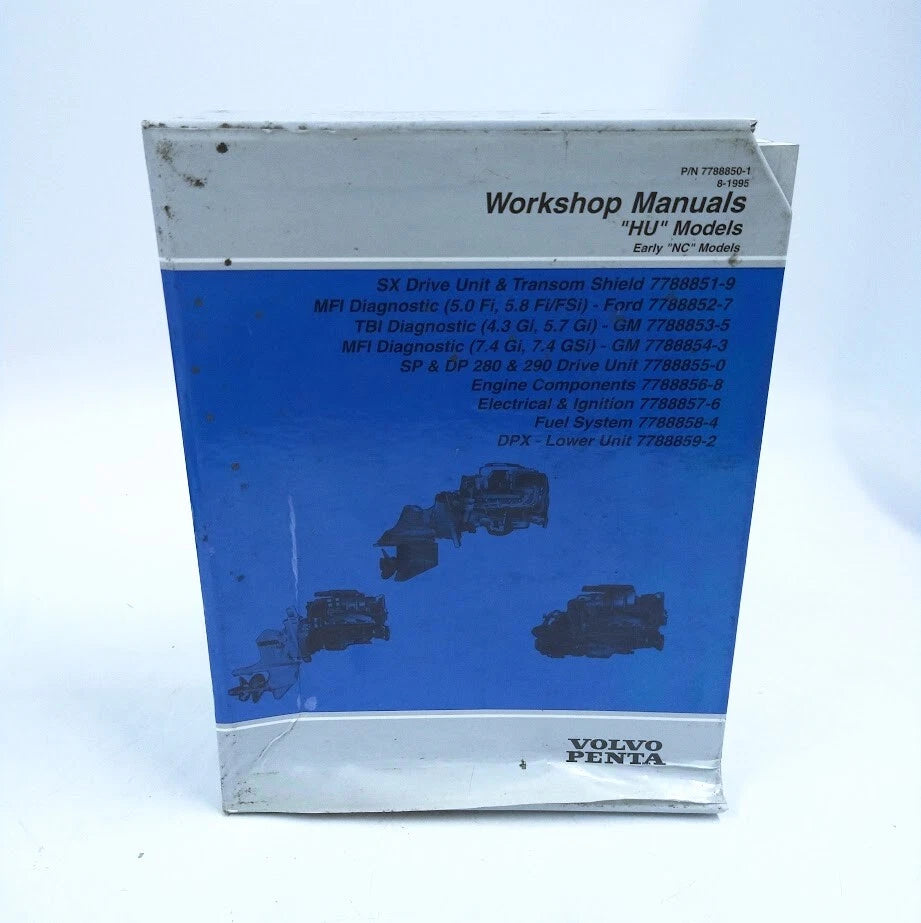 Workshop Manual for Volvo Penta HU Models (7788850)