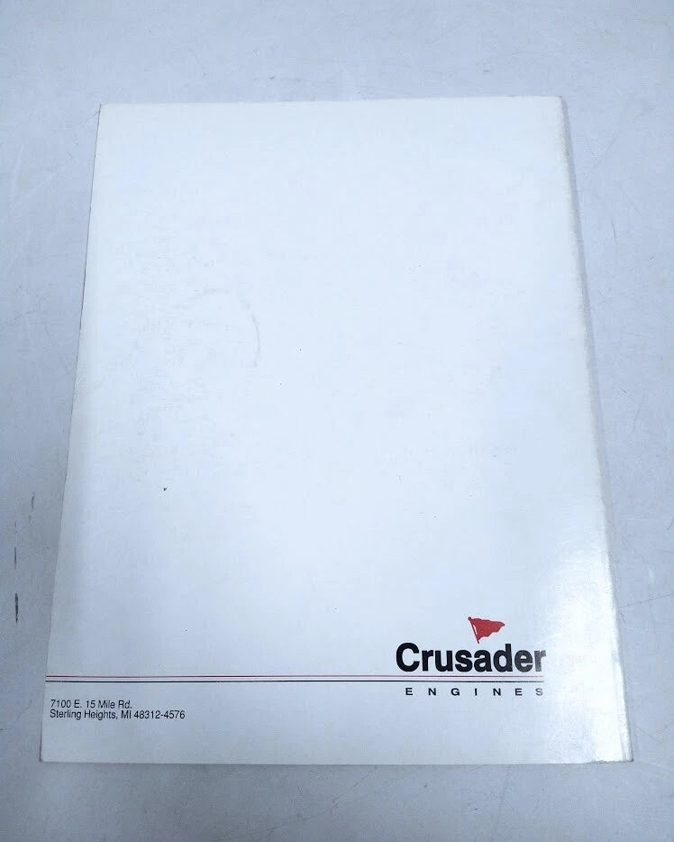 Installation Manual for Crusader Engines TECM587 XL Series