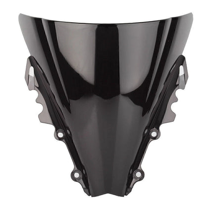 Double Bladder Windshield for Yamaha YZF R6 600 (2006–2007) Black