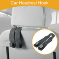 1 Pcs Universal Car Seat Headrest Hook for Purses and Bags (7.48"x3.27")