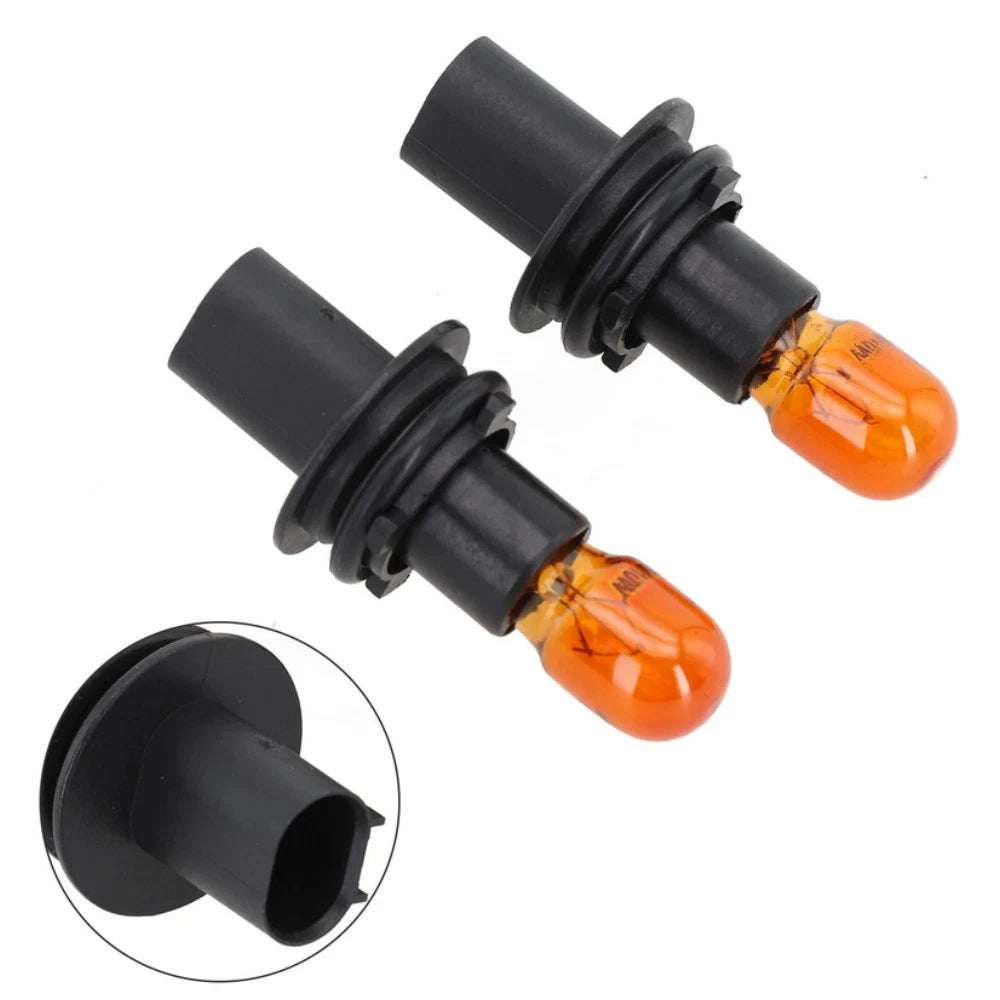 For Mercedes Sprinter 68010096AA Pair Rearview Mirror Light Bulb & Lamp Holder