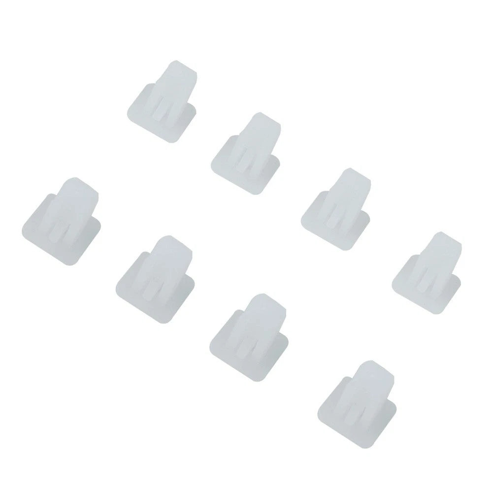 50pcs Square Plastic Rivets for Car Bumper Clips (UK)