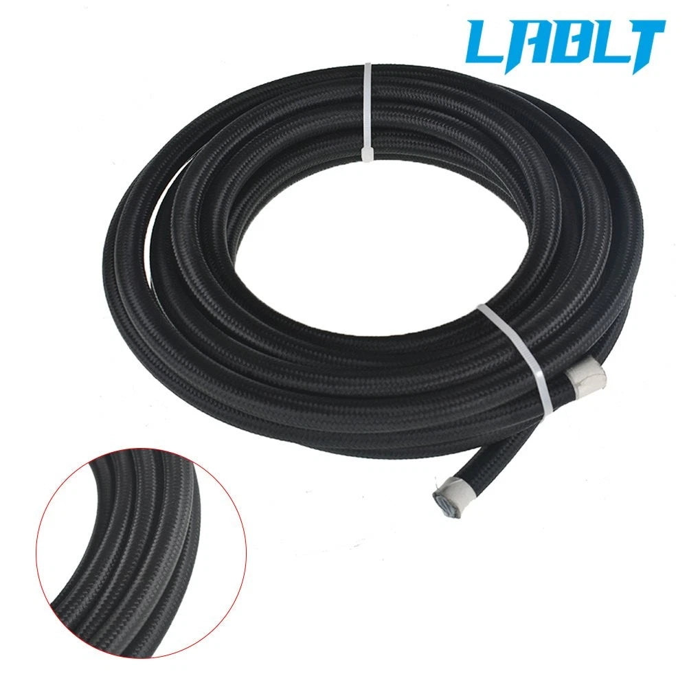 8AN Nylon E85 PTFE Fuel Line Kit for LABLT (20FT, 10 Fittings)