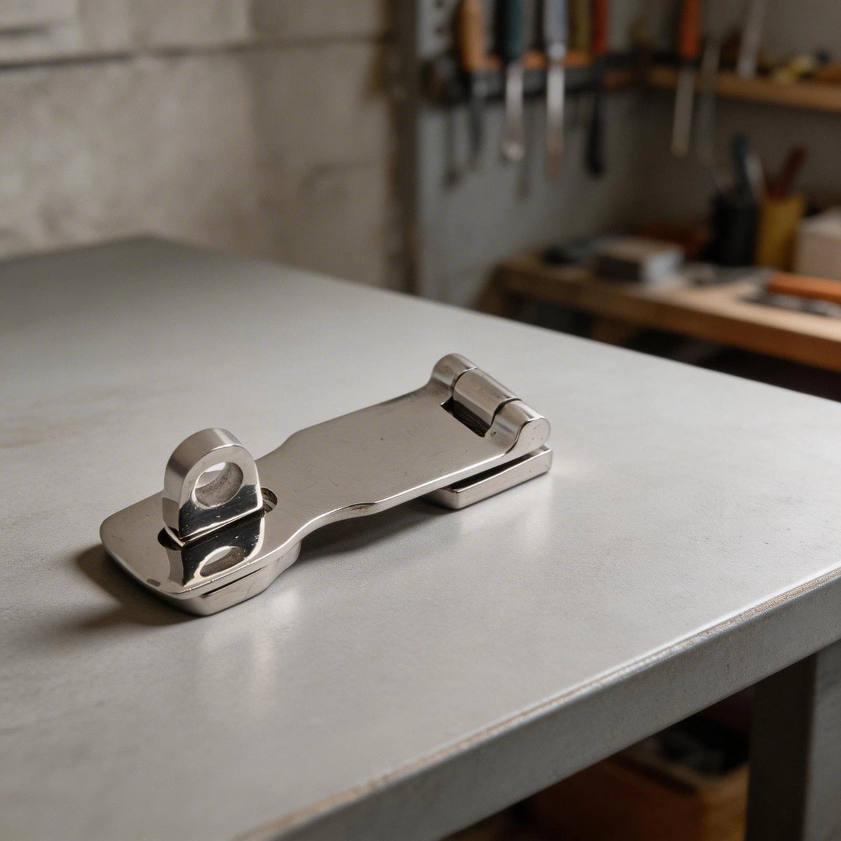 316 Stainless Steel Locking Hasp for Marine Applications (3 Inch)