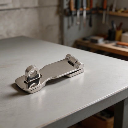 316 Stainless Steel Locking Hasp for Marine Applications (3 Inch)