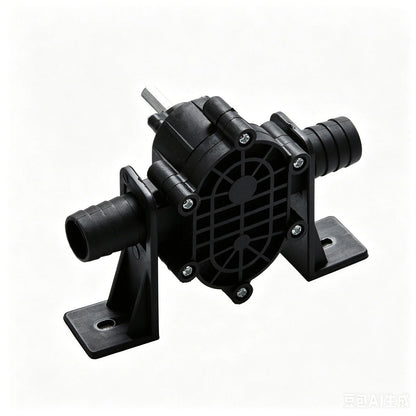 Hand Drill Pump for Aquarium Water Use (Self-Priming, Portable)