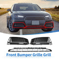 Front Lower Bumper Grille Grill Replacement for Audi A4 B9 S-Line (2017–2024)