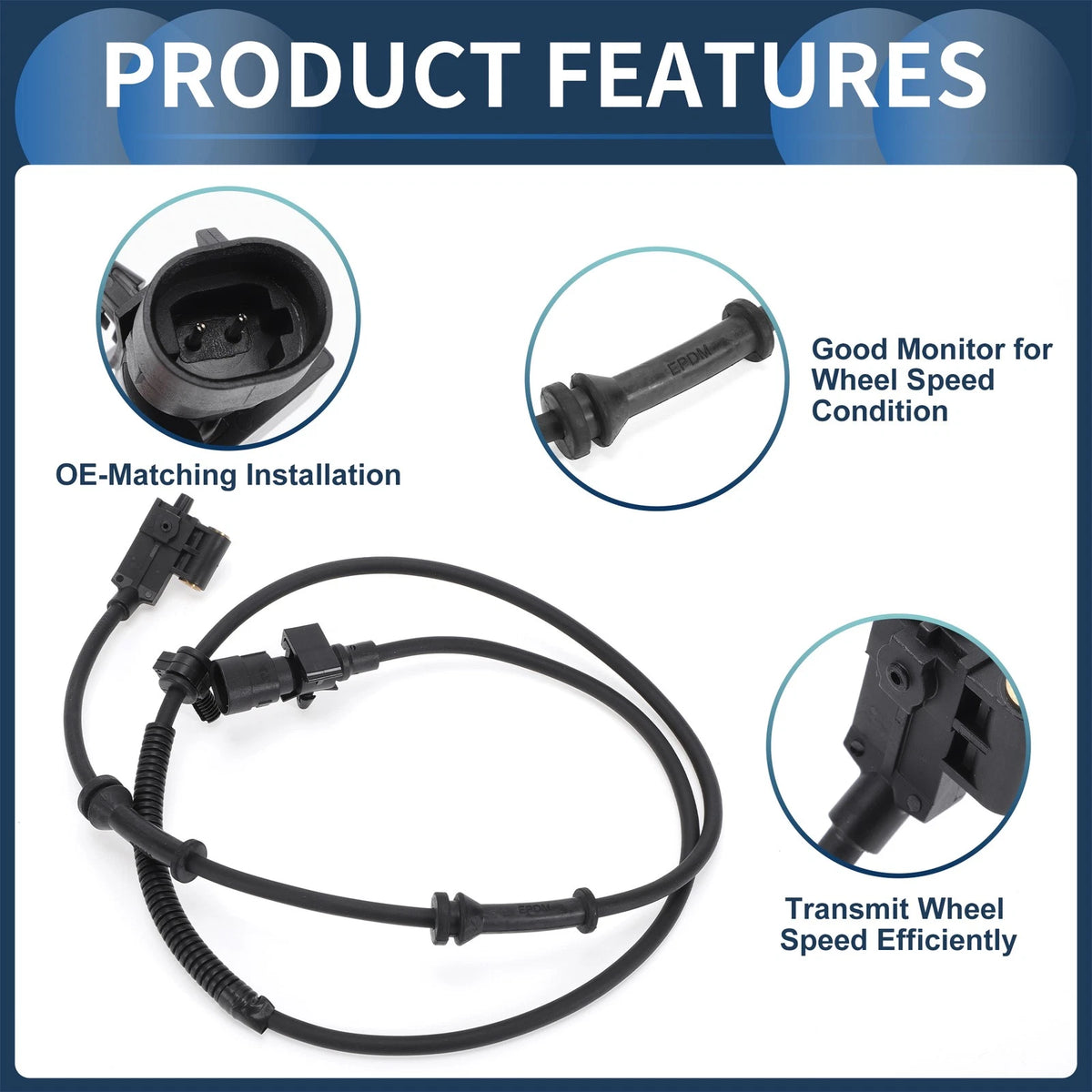 ABS Wheel Speed Sensor No. 56041316AA for Jeep Grand Cherokee WJ (1999–2004)
