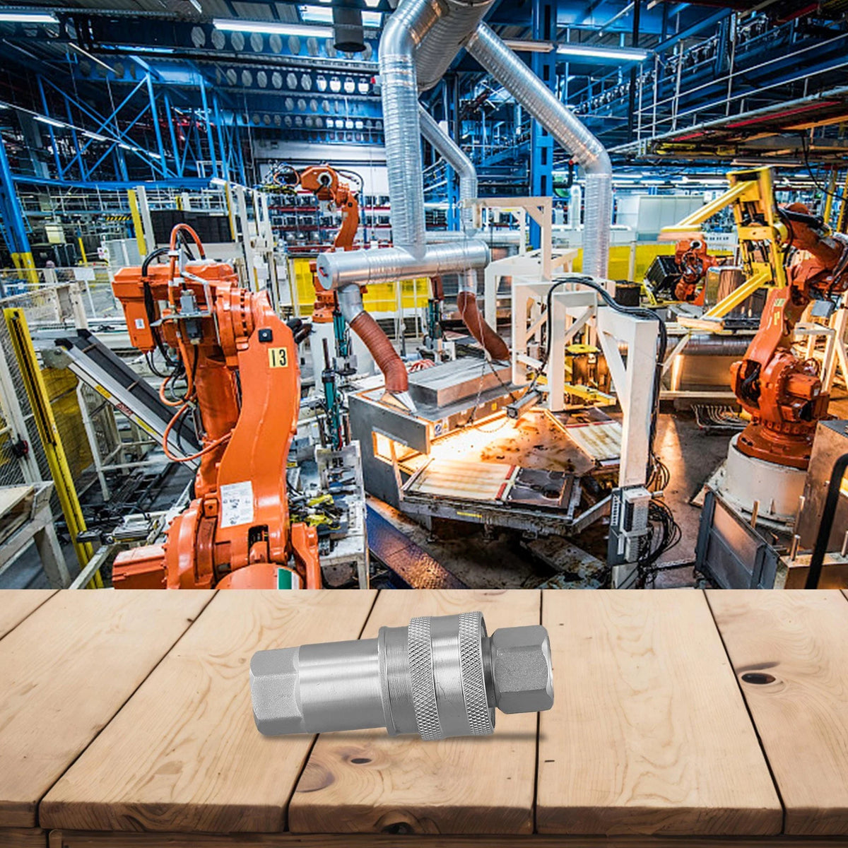 Reliable Hydraulic Quick Connector with M16x1 5mm Female Thread Design