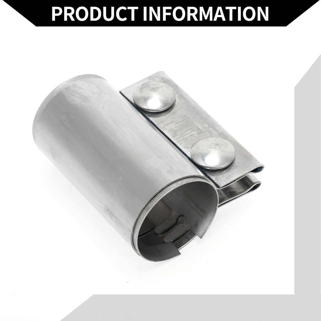 Exhaust Pipe Clamp for Car (1.65" 87mm)