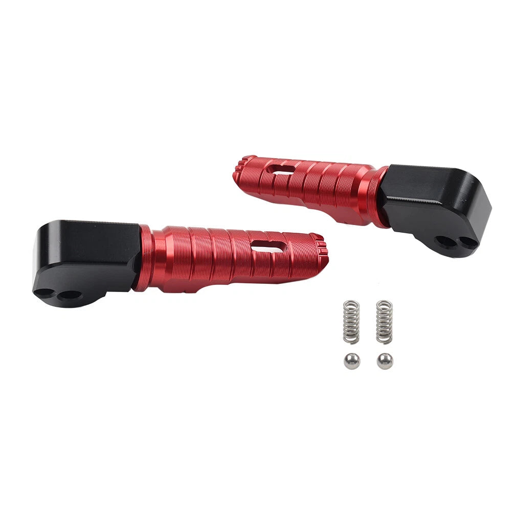 Red Rear Footrests for Honda Forza 750 (2021–2023)