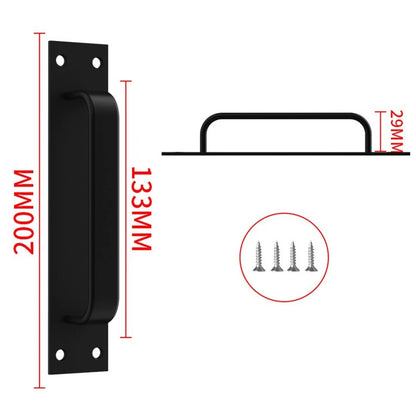 Set of 4 Alloy Door Handles for Balcony Sliding Doors