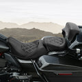 Driver Passenger Seat & Backrest for Harley Touring Electra Glide (2014–2023)