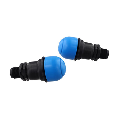2 Pack Air Release Valve 3/4 Inch for Agricultural and Garden Irrigation