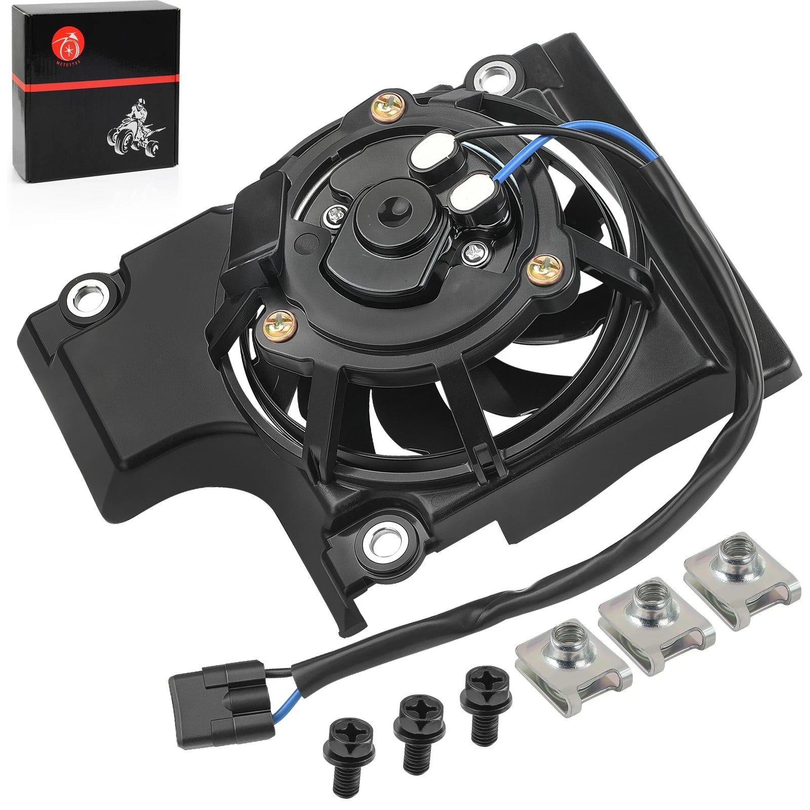 Radiator Fan for Yamaha YZ250FX YZ450FX WR450F (2019–2024) B3J-E24E0-V0-00
