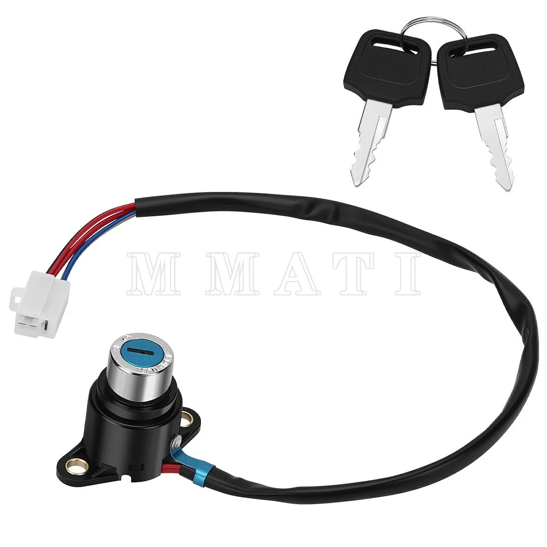 Ignition Key Switch 35100-MBA-610 for Honda VT750C/CD Shadow ACE (1998–2003)