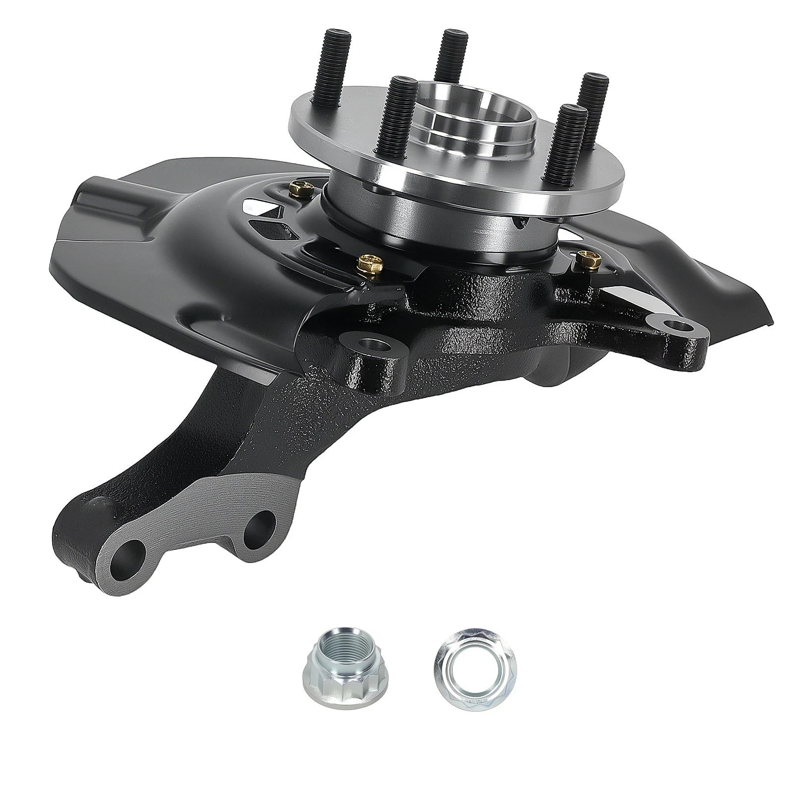 Driver Side Steering Knuckle & Hub for Toyota Sienna (2004–2010) AWD