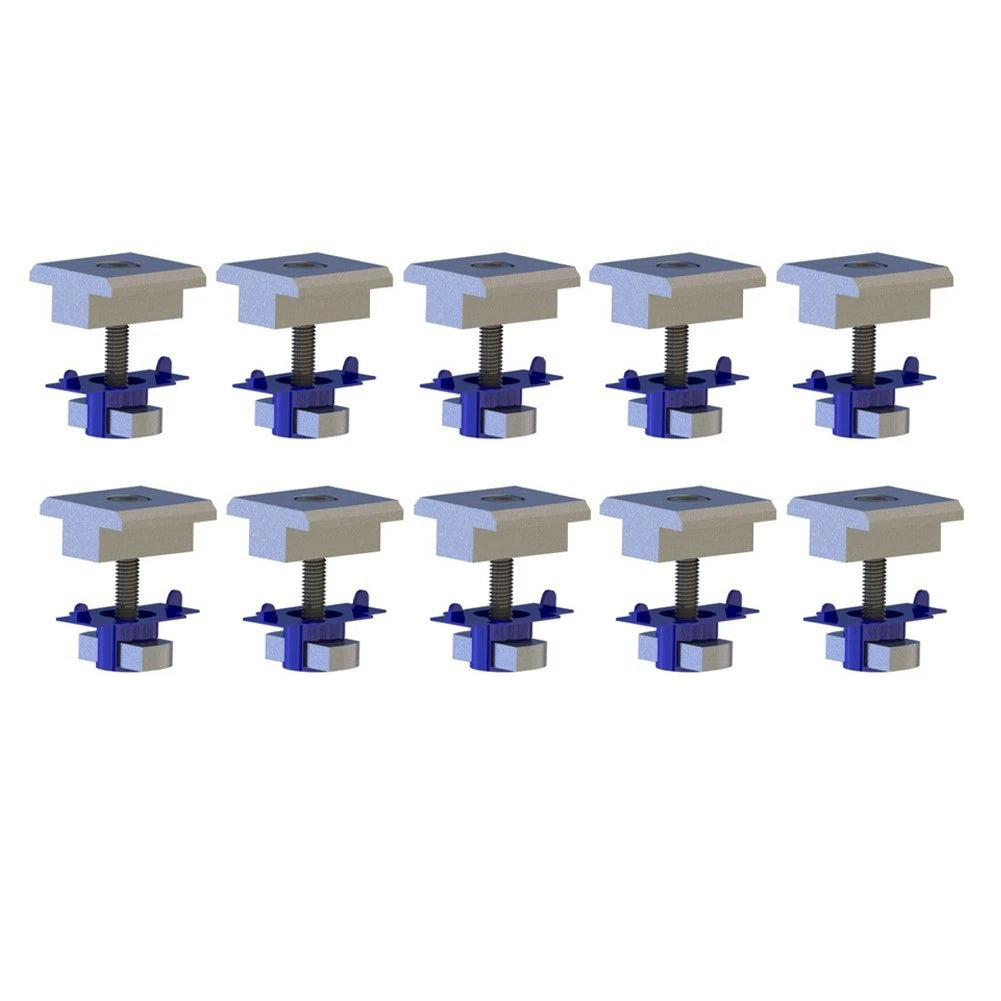 End Clamps for Solar Panels (Secure Mounting)