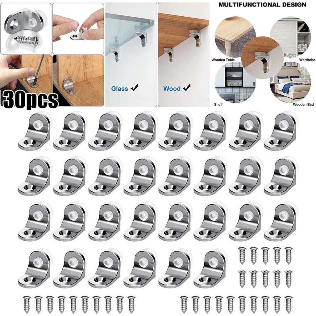 Set of 4 Shelf Support Studs for Cabinet Unit Cupboard (30XS)