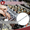 8mm/9mm Hexagon Spark Plug Socket Wrench for