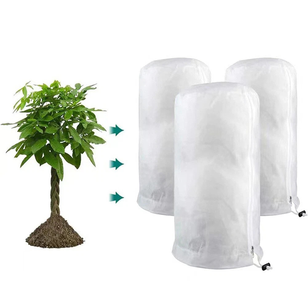 Adjustable Drawstring for Garden Plants Freeze Protection