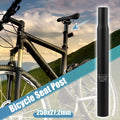 Bicycle Seat Post Aluminum Alloy Replacement for 27.2x250mm Black