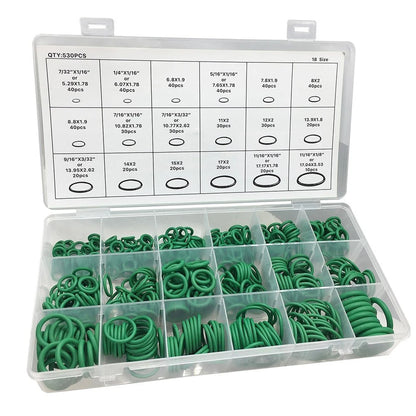 O Ring Seal Assortment with Organizer Case - Multiple Sizes Available