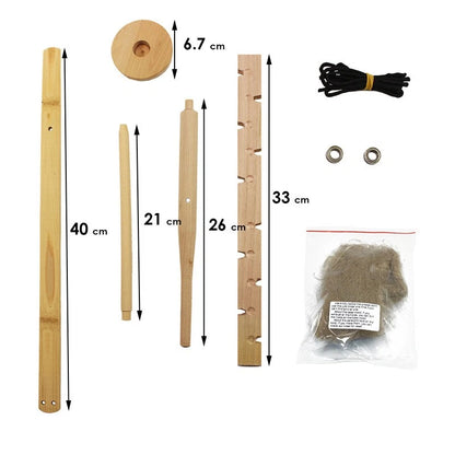 Fire Starter Tool for Outdoor Survival - Bow Drill Friction