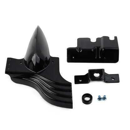 Lower Front Frame Cover for Harley Touring (1991–2020) Tri Glide (2009–2013) Black