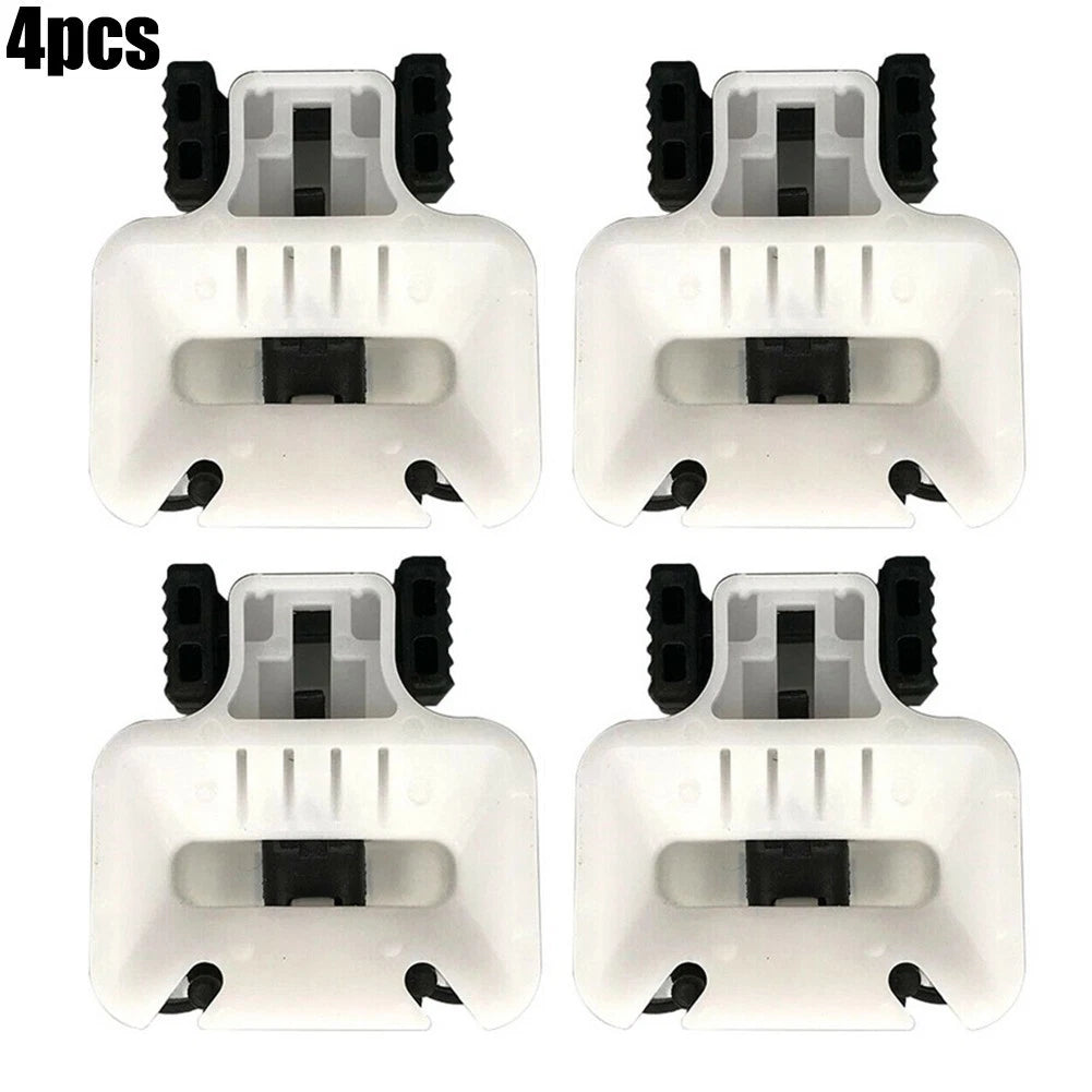 Rear Seat Clips for Honda (Nylon, White)