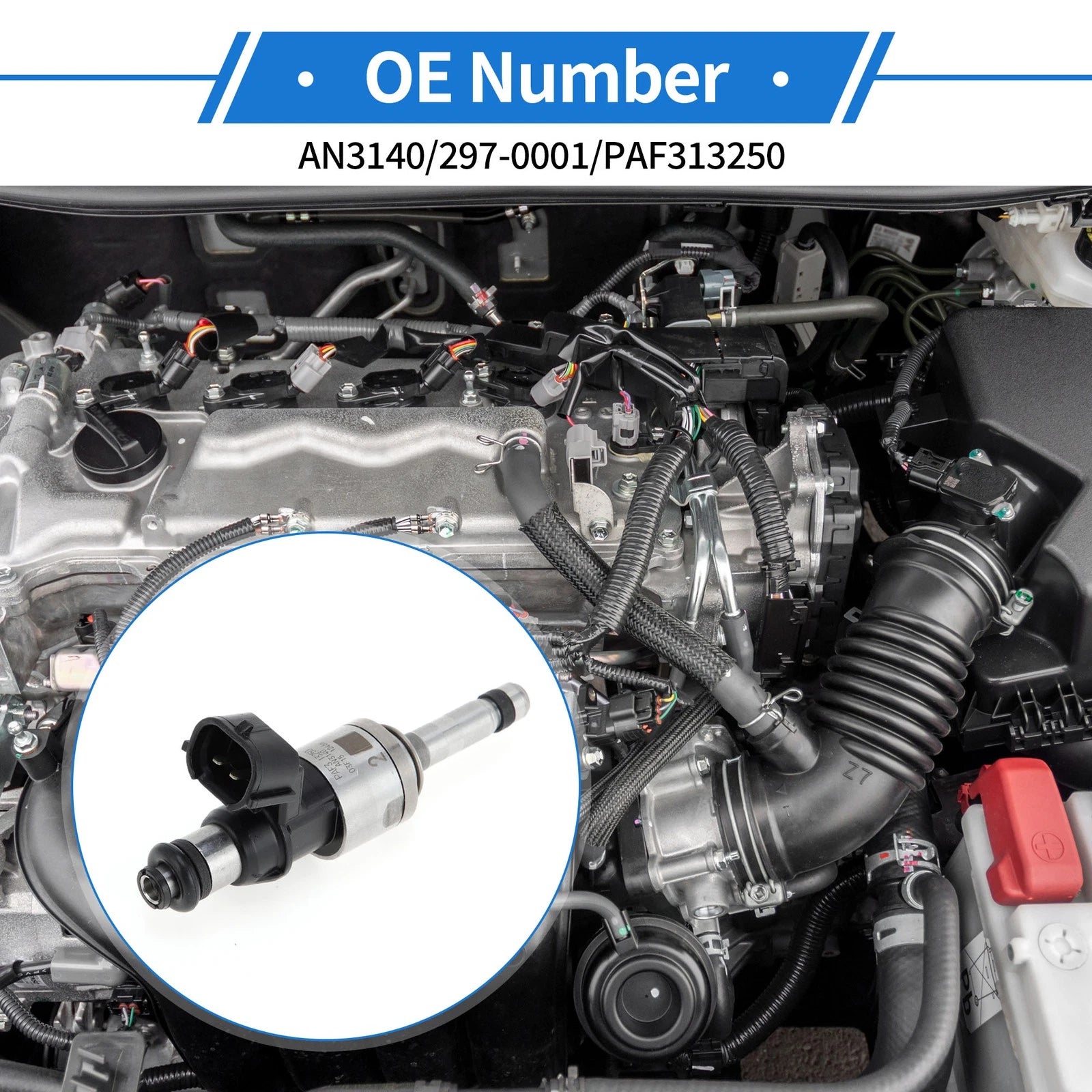 Fuel Injector Replacement for Mazda 3 2.0L (2021–2022)