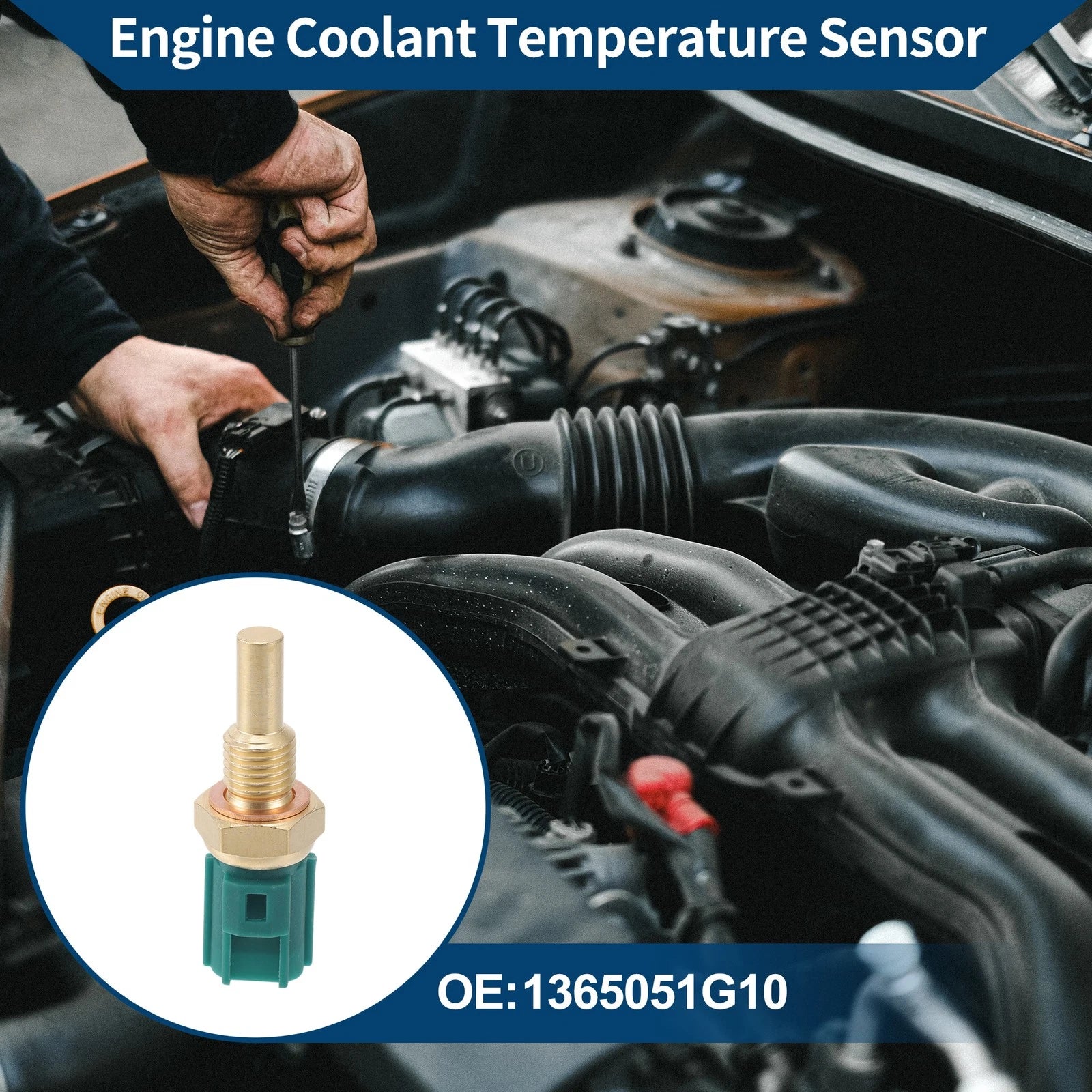Engine Coolant Temperature Sensor for No. 1365051G10