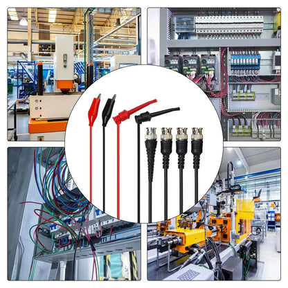 Crocodile Clips and Hooks for Electronic Equipment Testing Kit