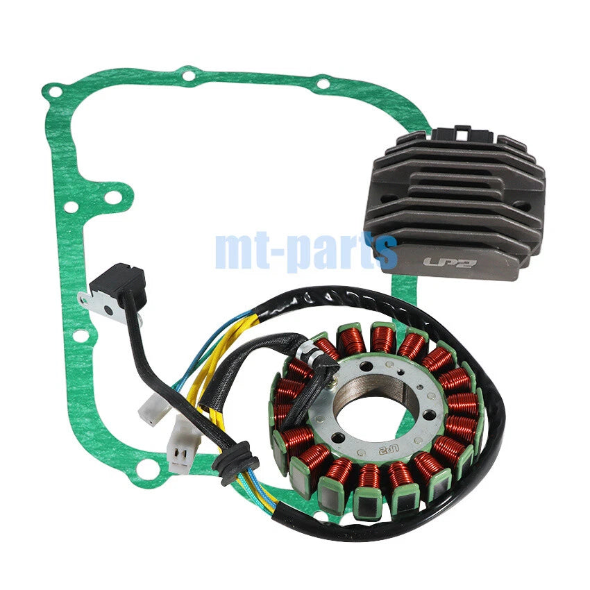 Stator Coil, Regulator Rectifier, Gasket for Yamaha YP250 (2000–2001)